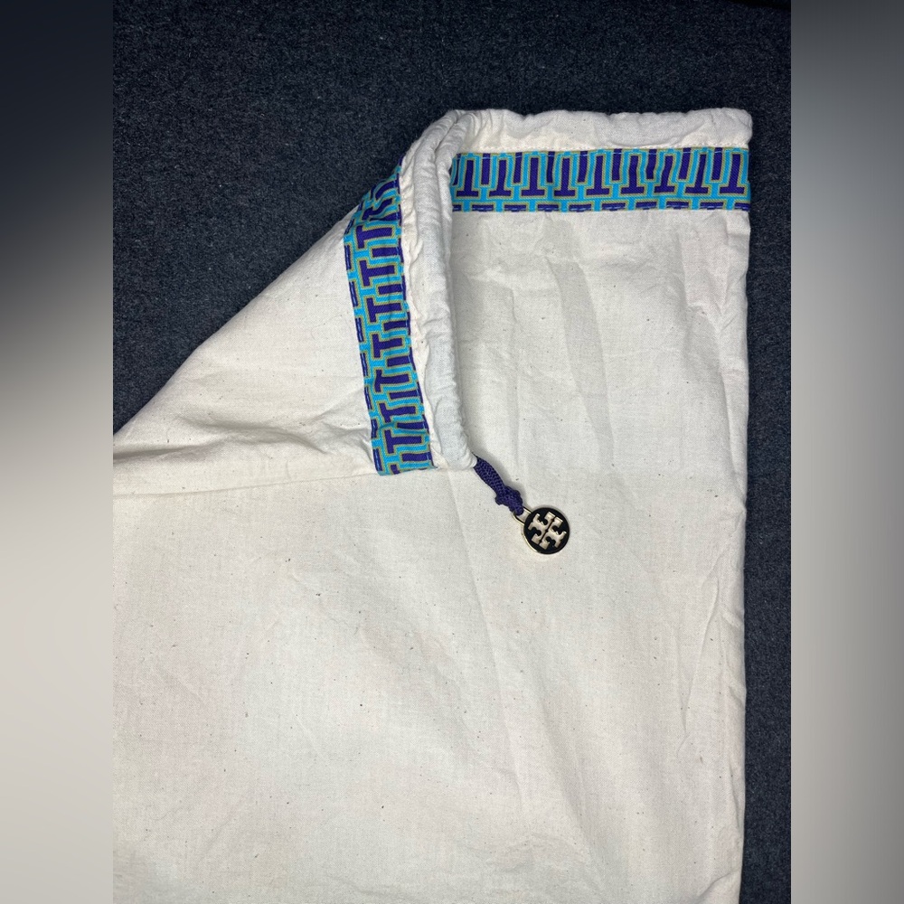 Tory Burch linen dust bag